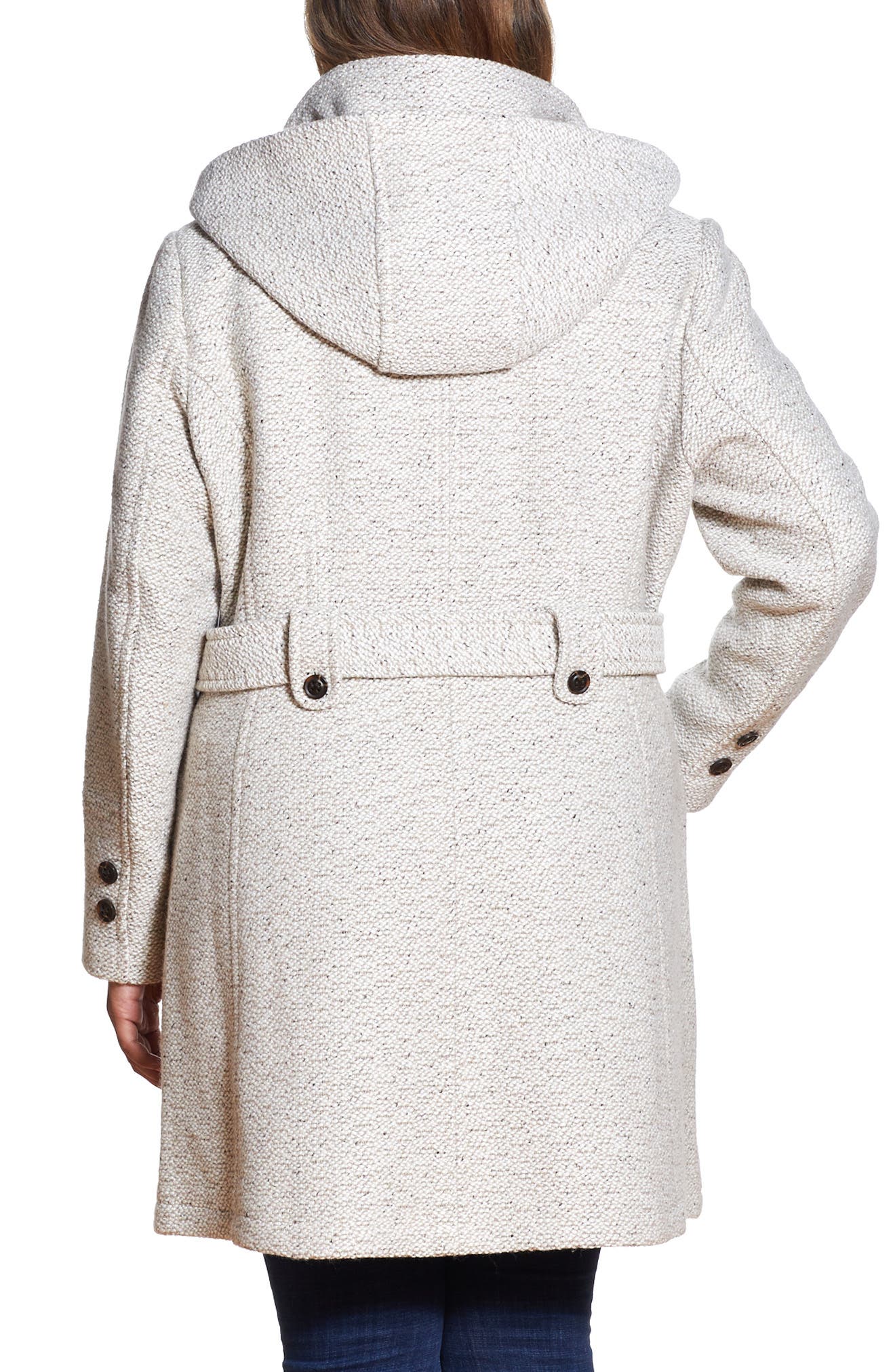 Belted Hooded Coat - image 2