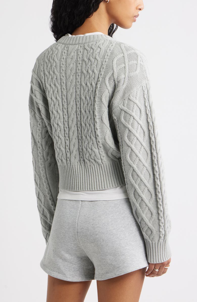 Cable Pullover Sweater