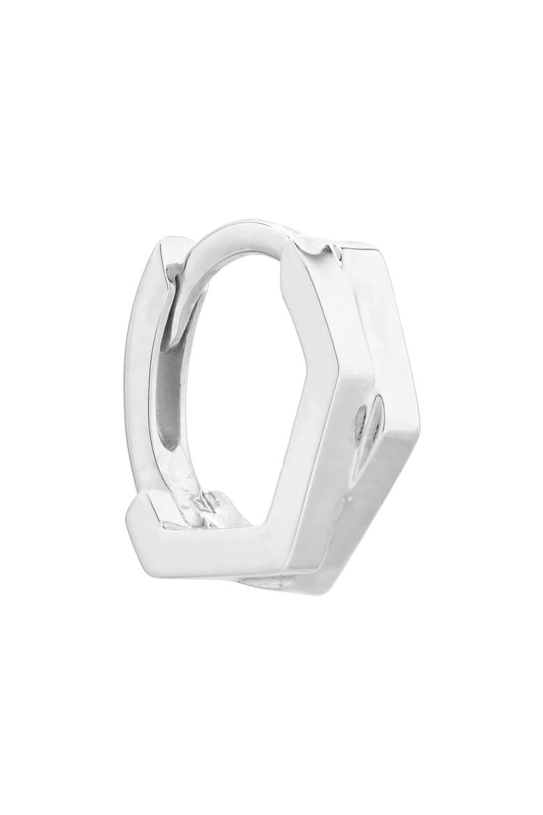 Antifer 2-Row Hoop Earring, Alternate, color, WHITE GOLD