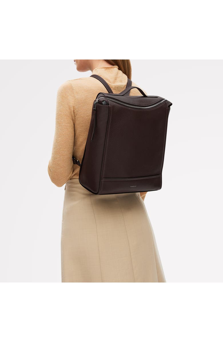 Radley Oak Street Medium Ziptop Backpack, Alternate, color, Dark Oak