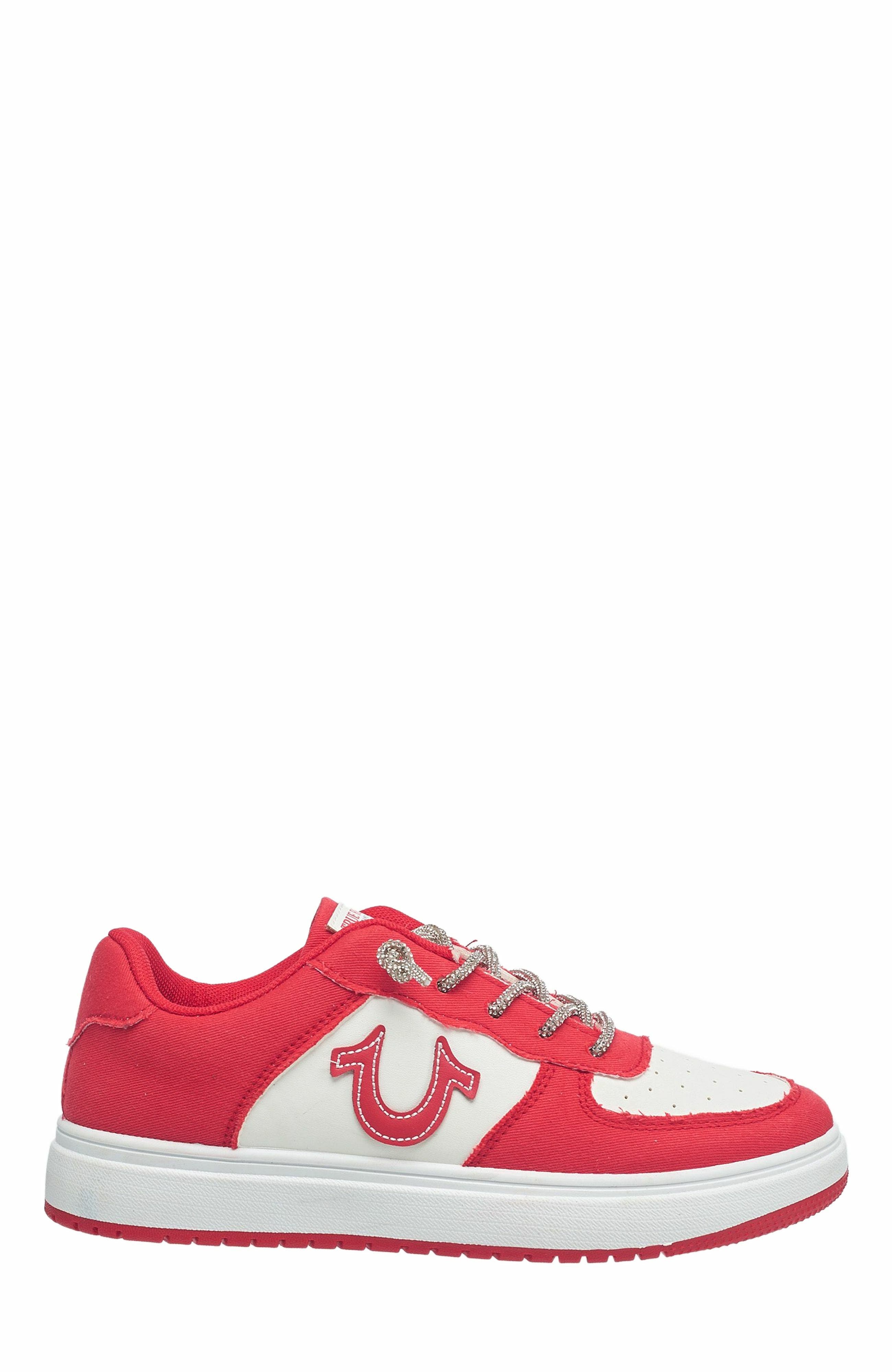 True Religion Allison Logo Sneaker, Alternate, color, 