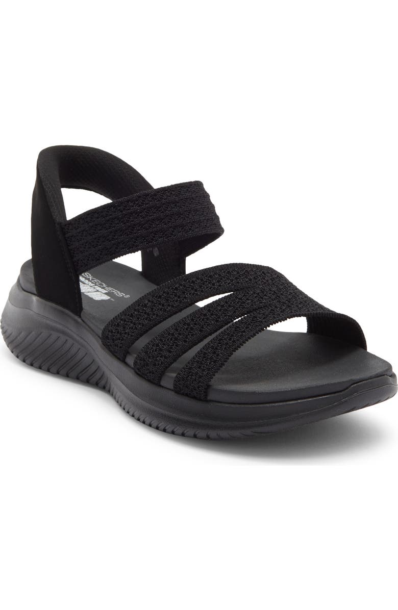 SKECHERS Swift-Fit Ultra Flex 3.0 Sandal, Main, color, Black