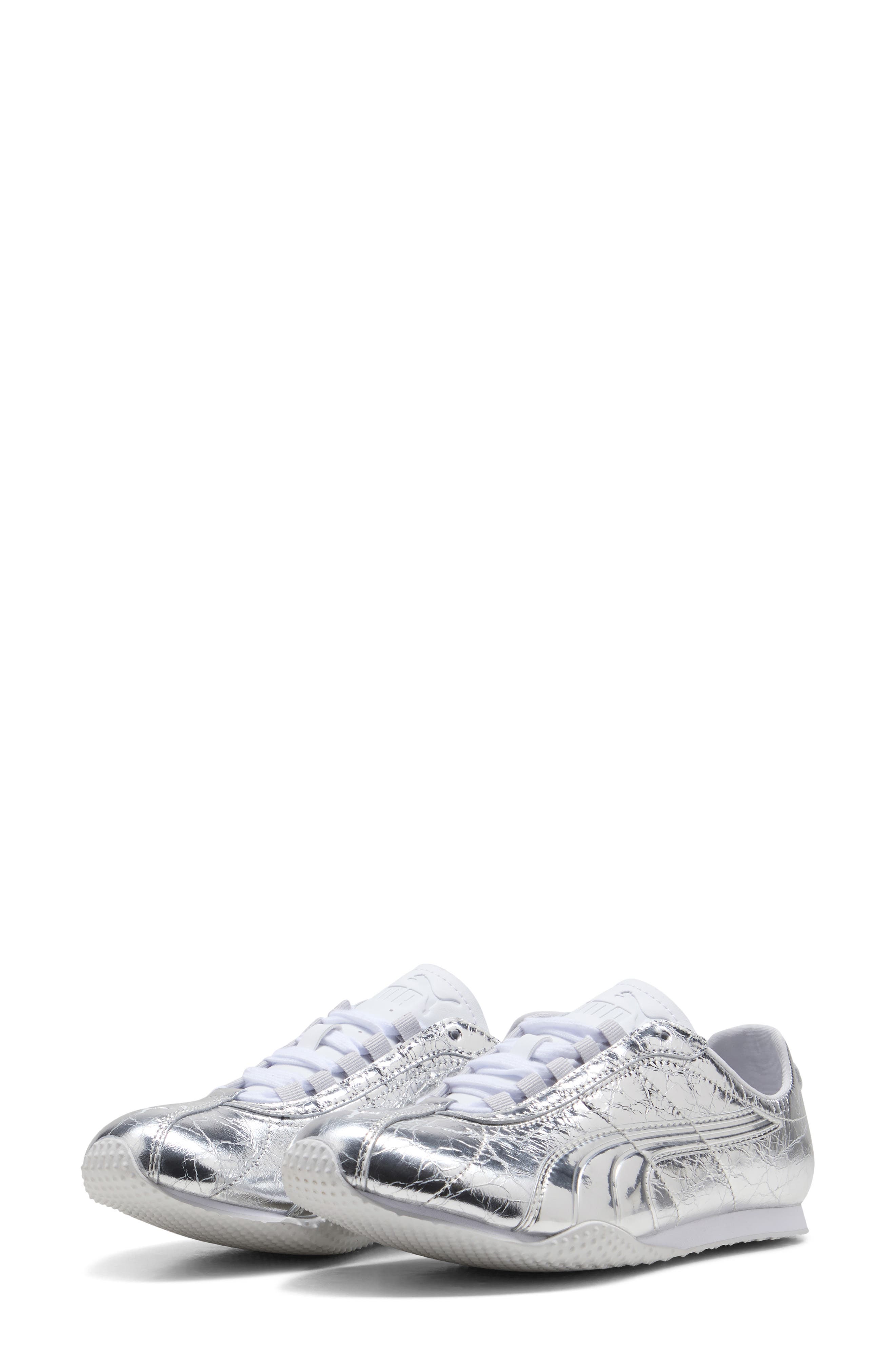 PUMA H-Street Lustre Sneaker, Main, color, Puma Silver/ Feather Gray