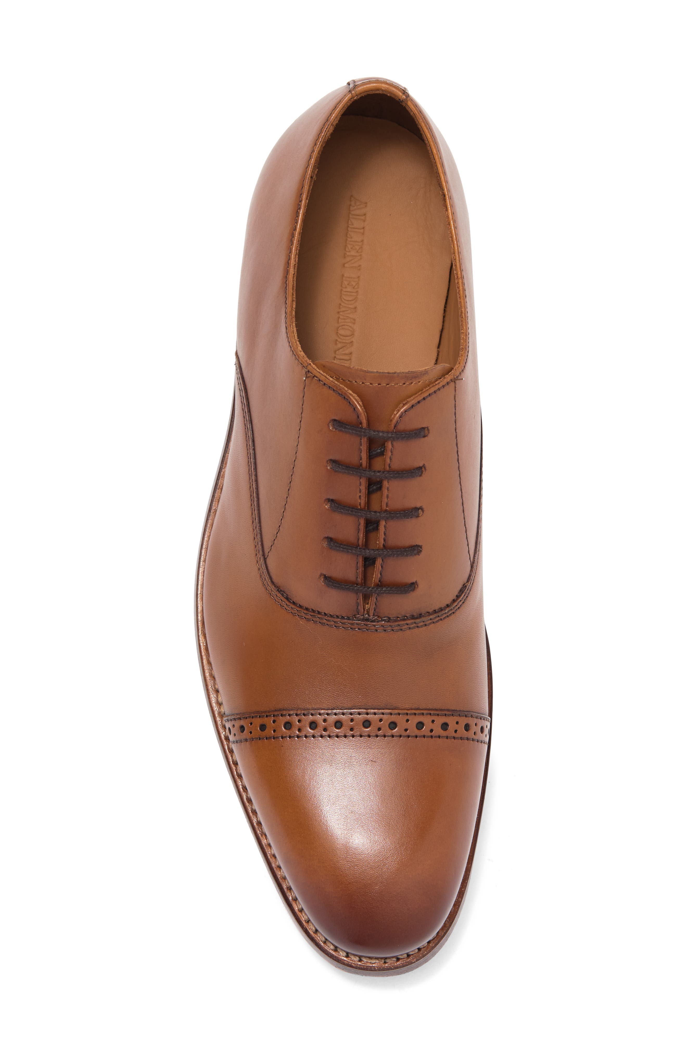 Brady Cap Toe Oxford, Alternate, color, WALNUT