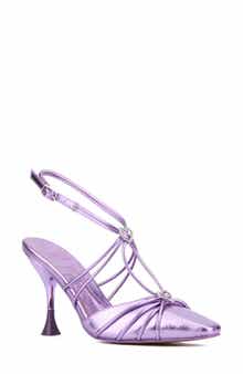 OLIVIA MILLER Celestial Pointed Toe Pump