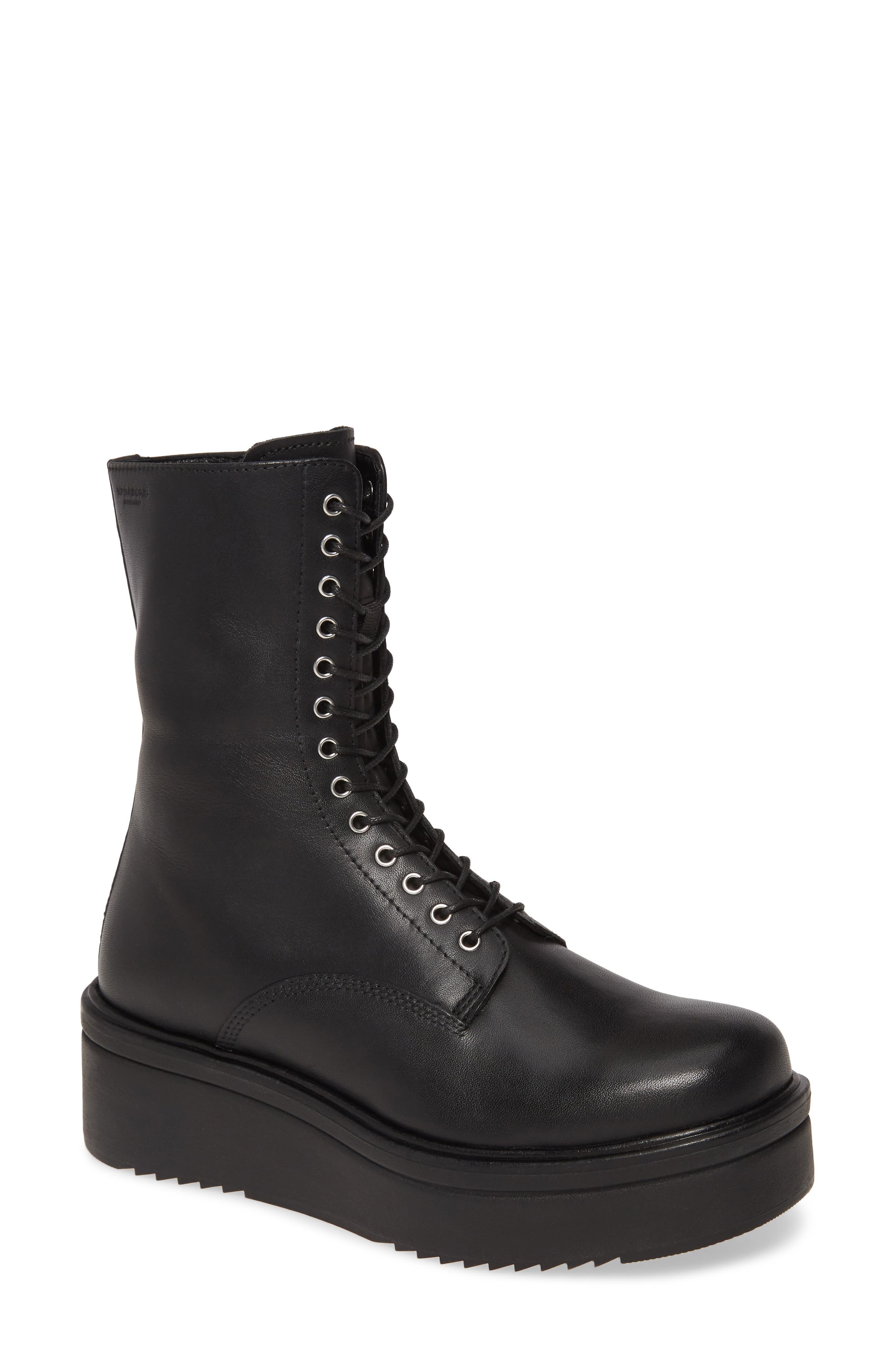 Vagabond Shoemakers Tara Lace-Up Boot, Main, color, 