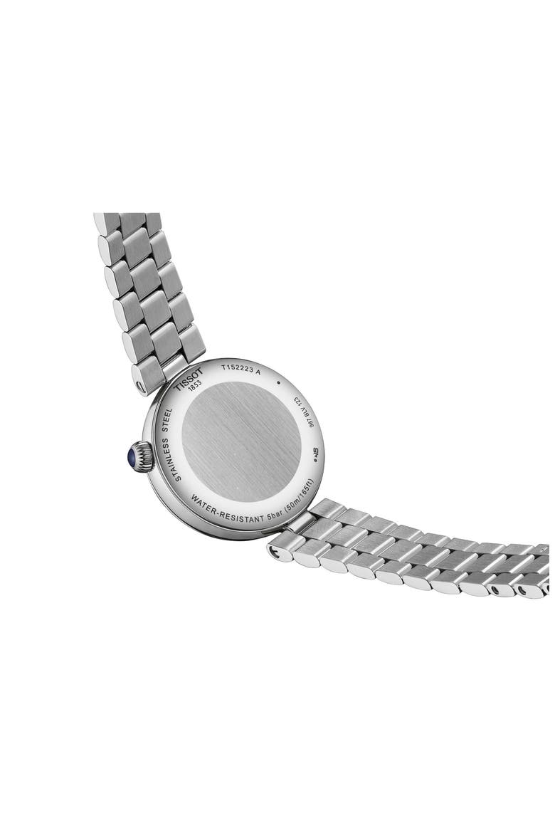 Bellissima Desir Moonphase Two-Tone Bracelet Watch, 36mm, Alternate, color, BLUE