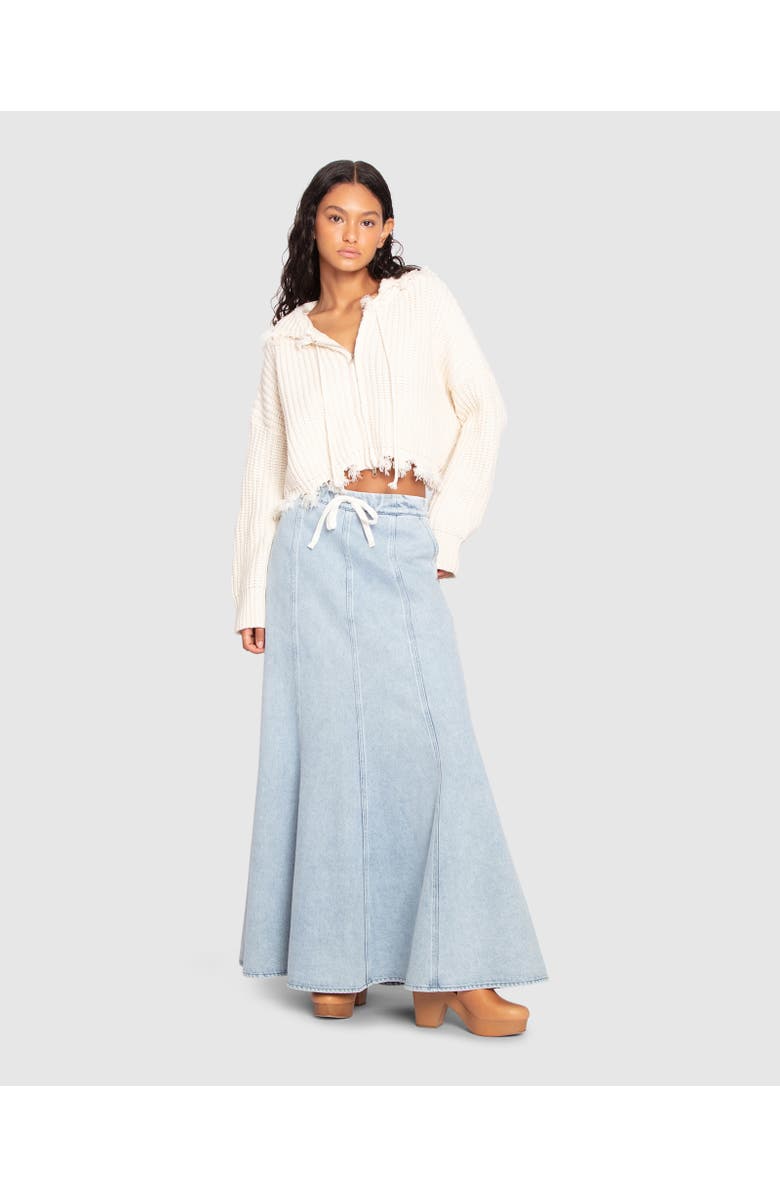 Belle & Bloom Bold Love Maxi Skirt, Main, color, 
