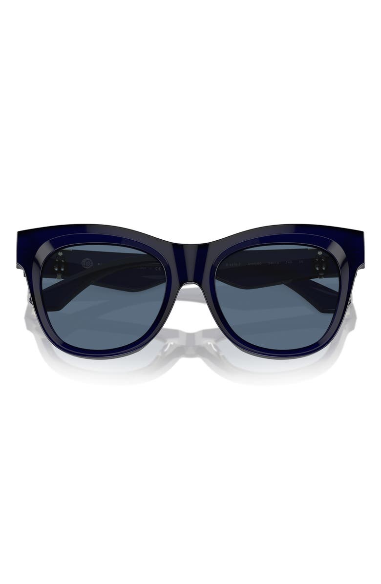 Burberry Evolution 54mm Cat Eye Sunglasses, Alternate, color, Blue