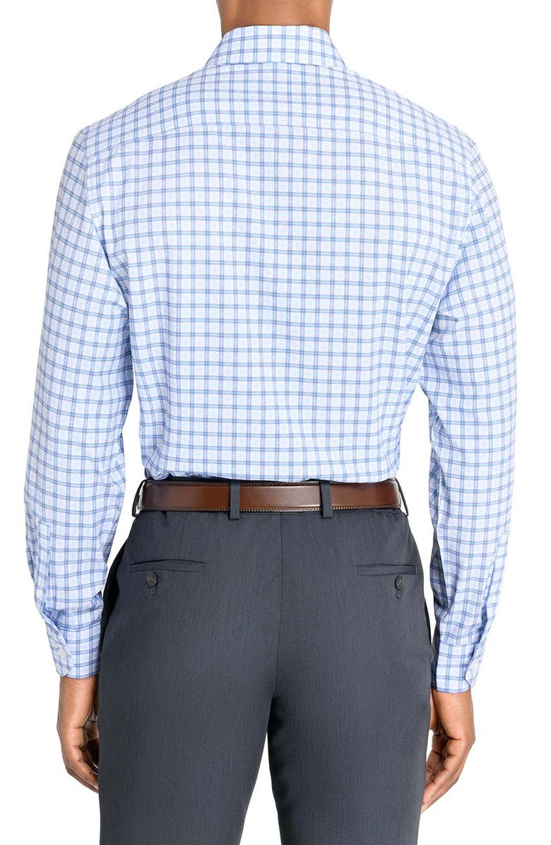 W.R.K Slim Fit Plaid Performance Dress Shirt, Alternate, color, 