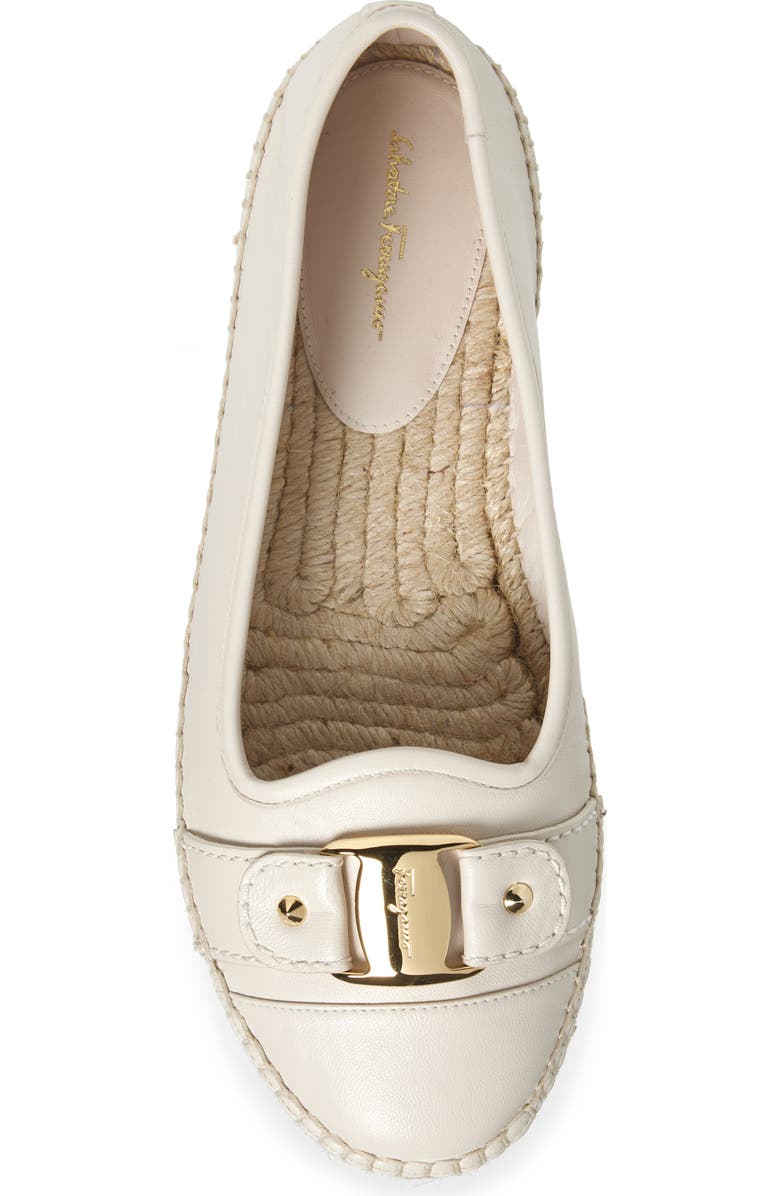 FERRAGAMO Buckle Espadrille Flat, Alternate, color,