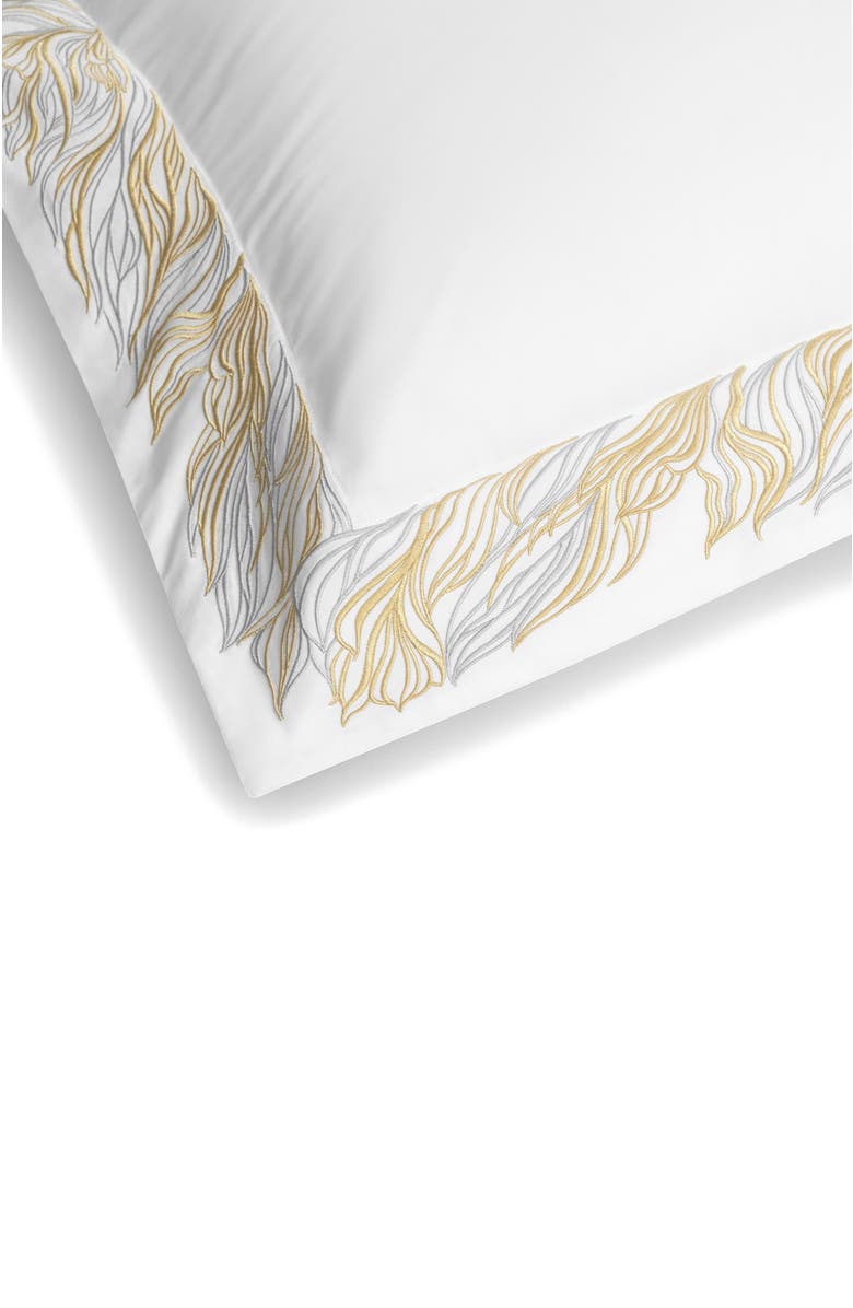 Togas Vellar embroidery pillowcase, Alternate, color, White