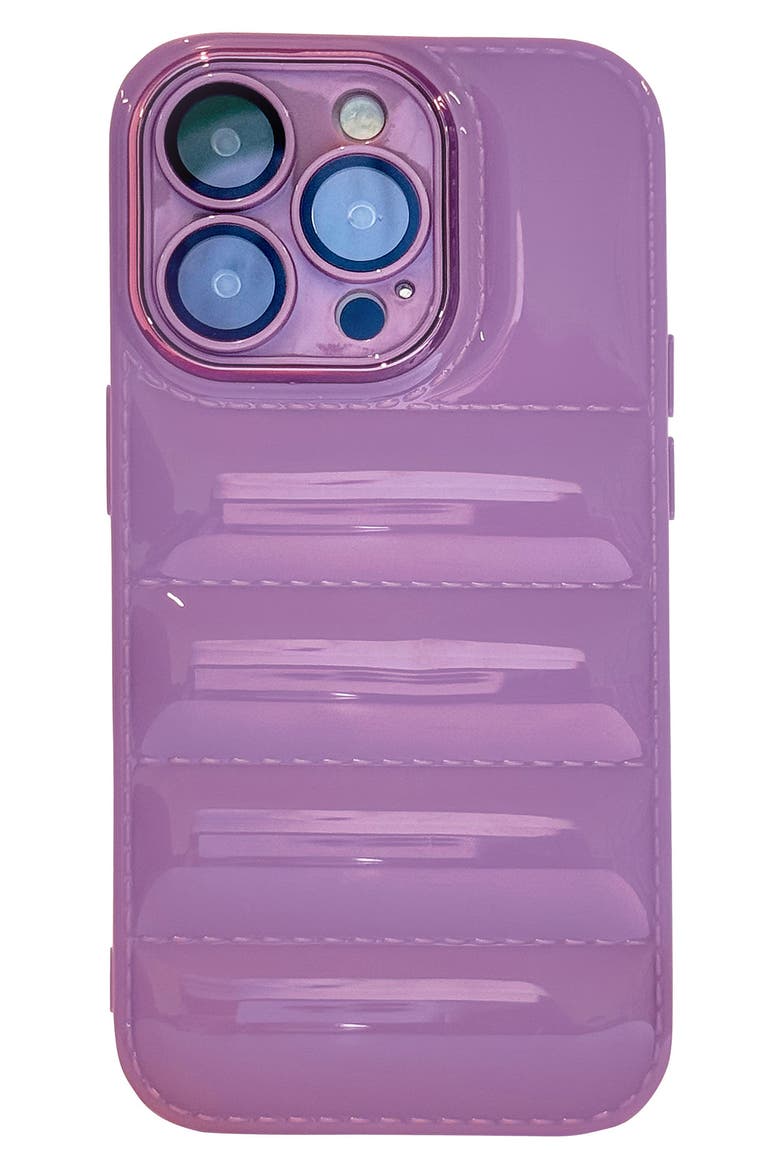 Candy Puffer Purple iPhone 14 Pro Case, Main, color, PURPLE