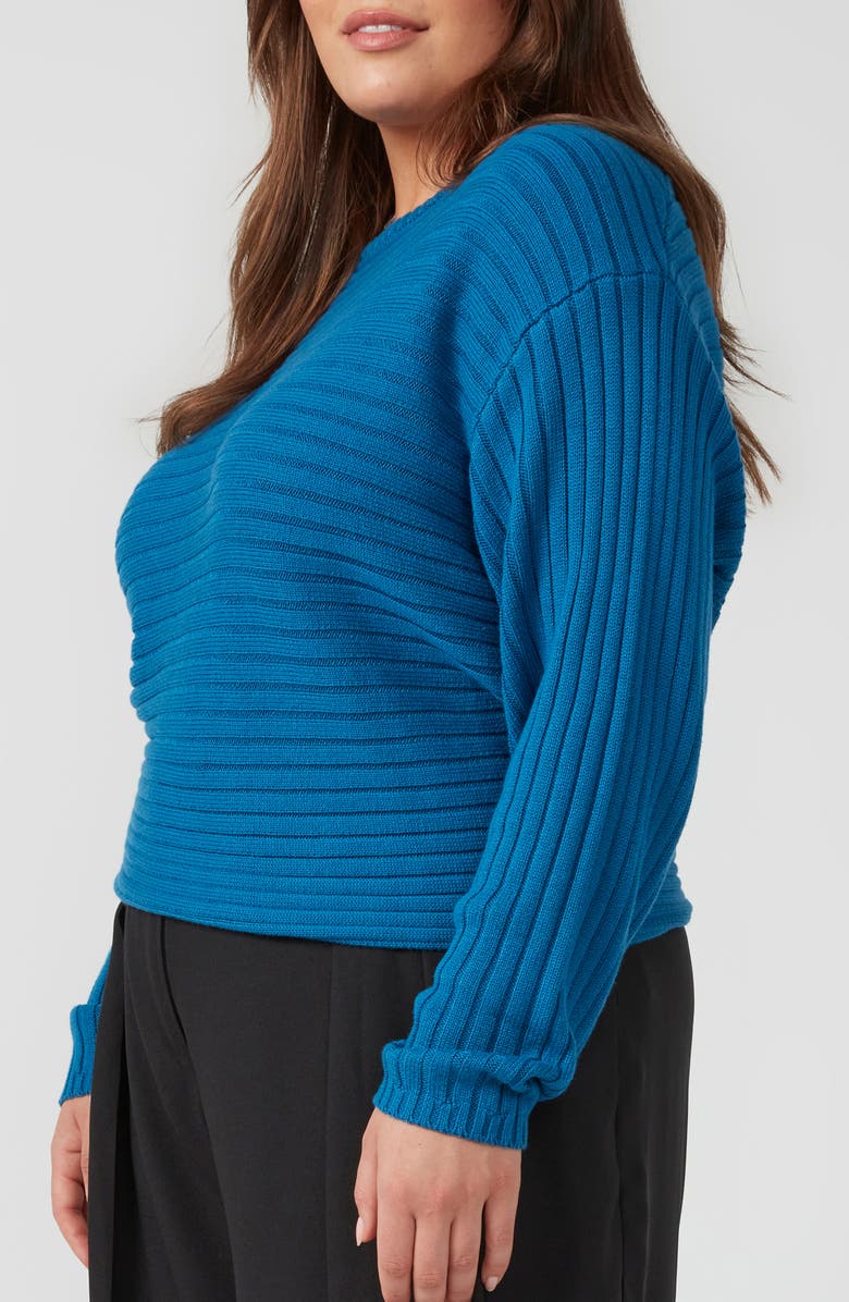 Estelle Daybreak Rib Sweater, Alternate, color, 