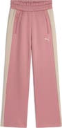PUMA Kids' T7 Foundations Straight Leg Piqué Track Pants