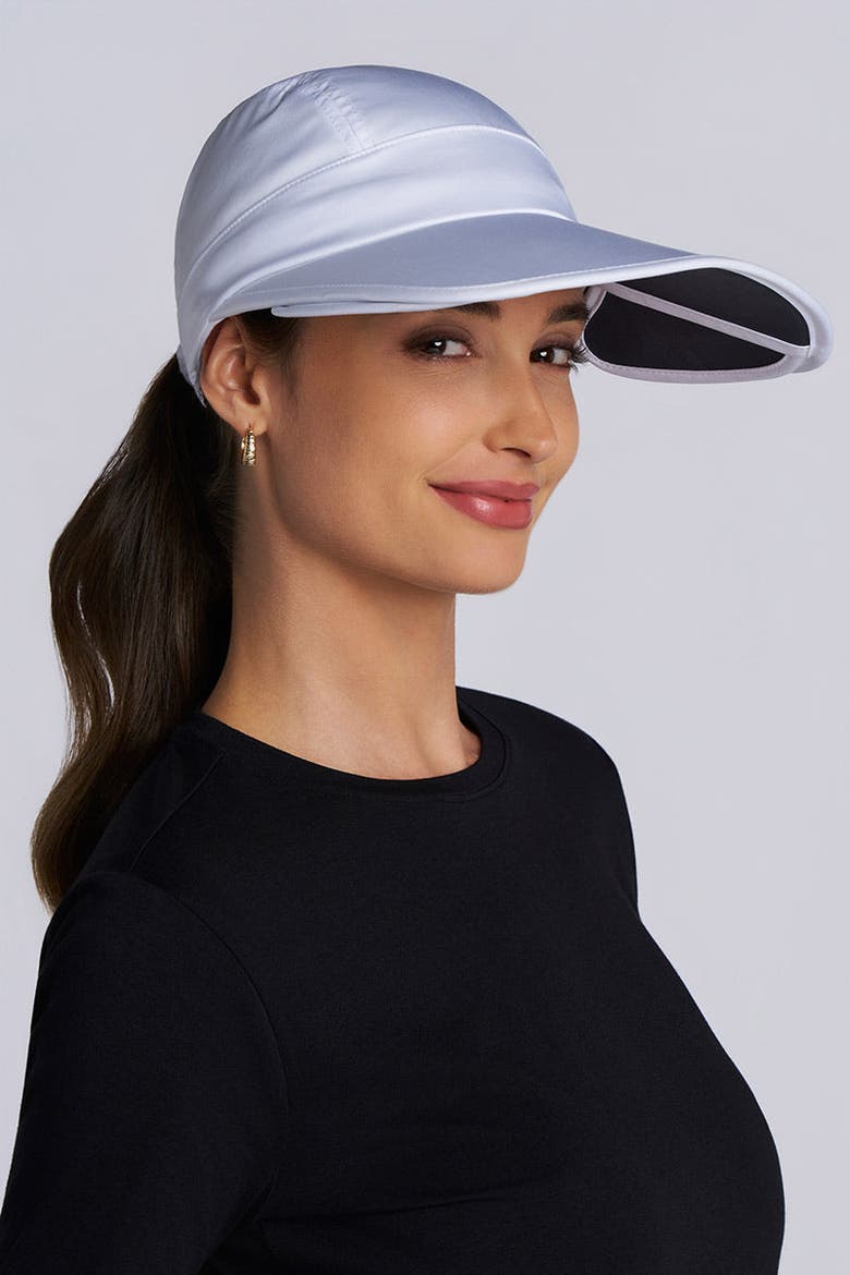 Women's Olivia Convertible Visor, UPF 50+ Sun Protection, Alternate, color, White