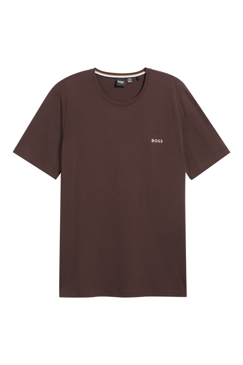 Mix Match T-Shirt, Main, color, DARK BROWN