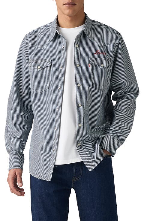 Classic Western Standard Button-Up Shirt