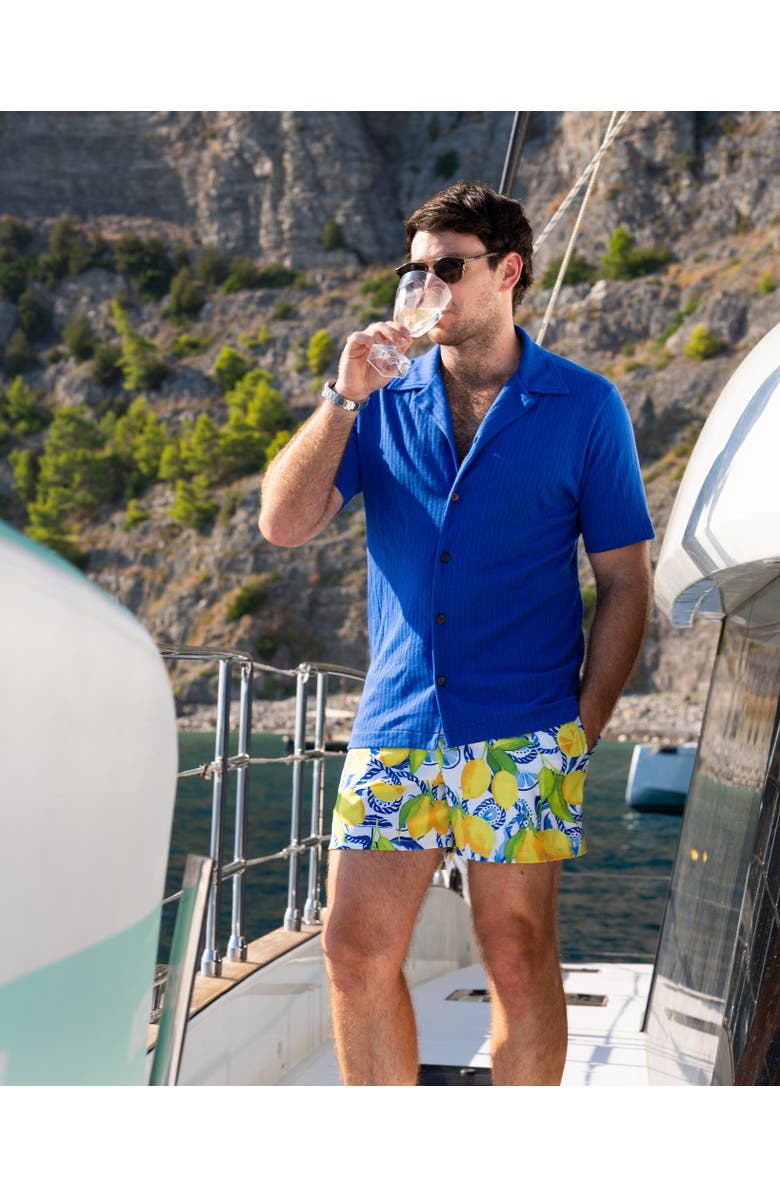 Kenny Flowers The Bossitano - Swim Trunks, Alternate, color, White