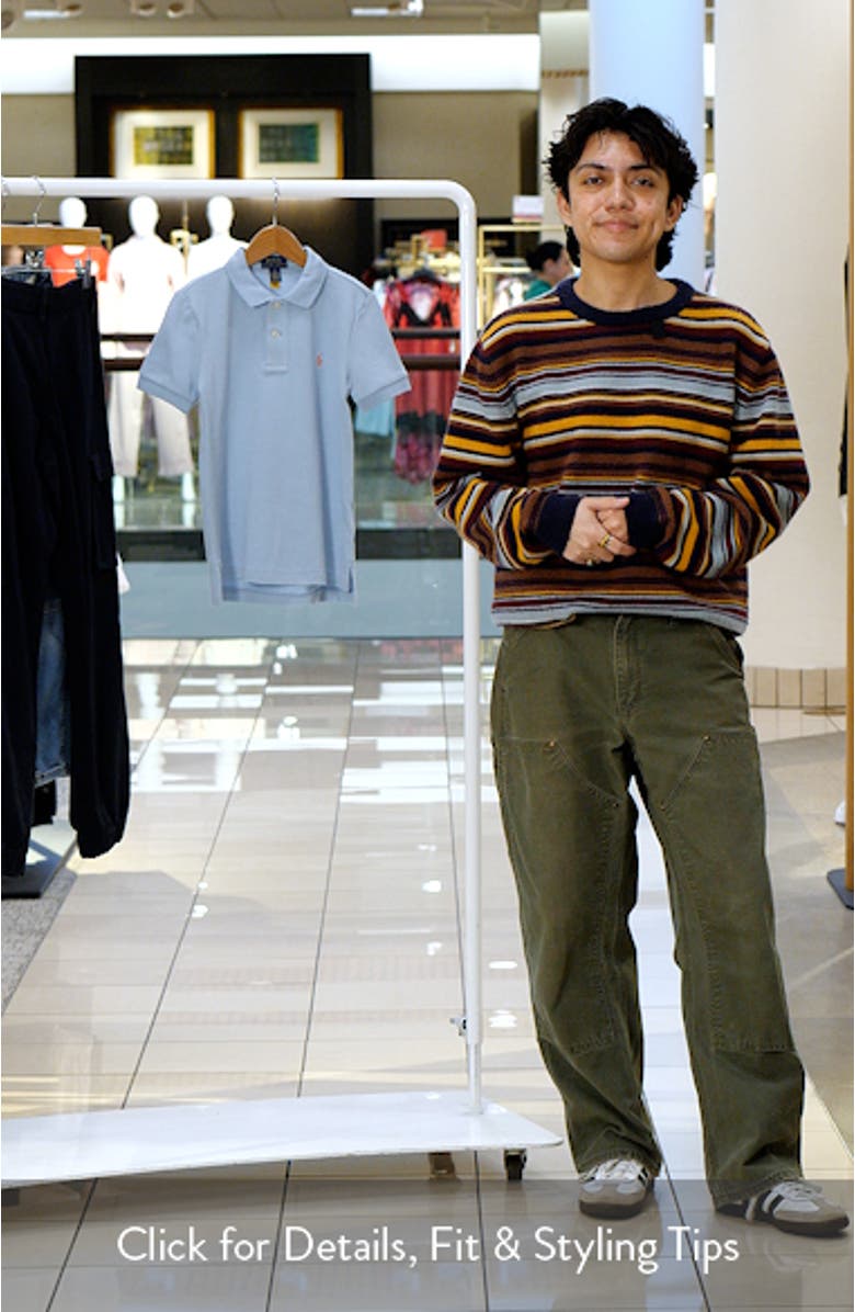 Kids' Cotton Piqué Polo, sales video thumbnail