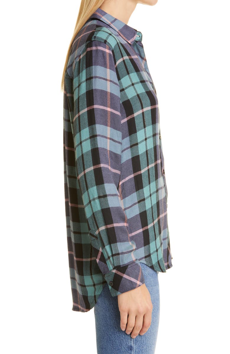 Rails Hunter Metallic Thread Plaid Button-Up Shirt | Nordstromrack