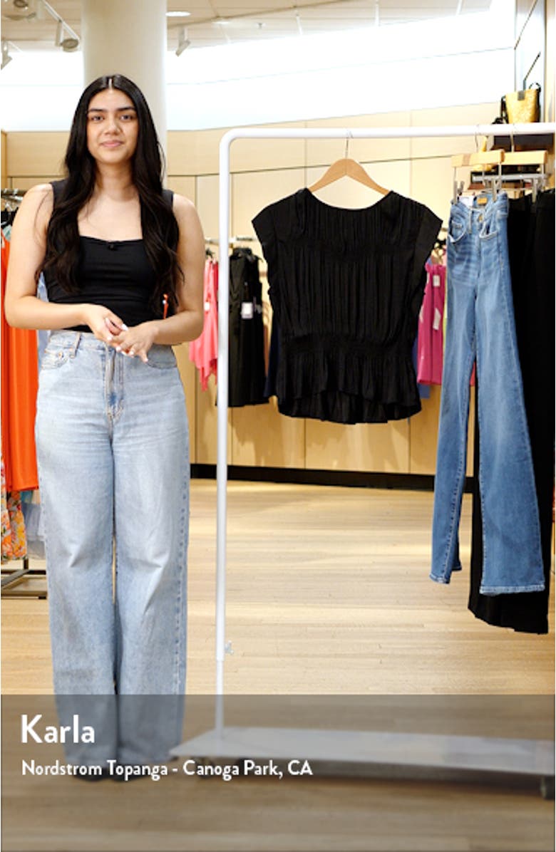 Corinne Peplum Top, sales video thumbnail