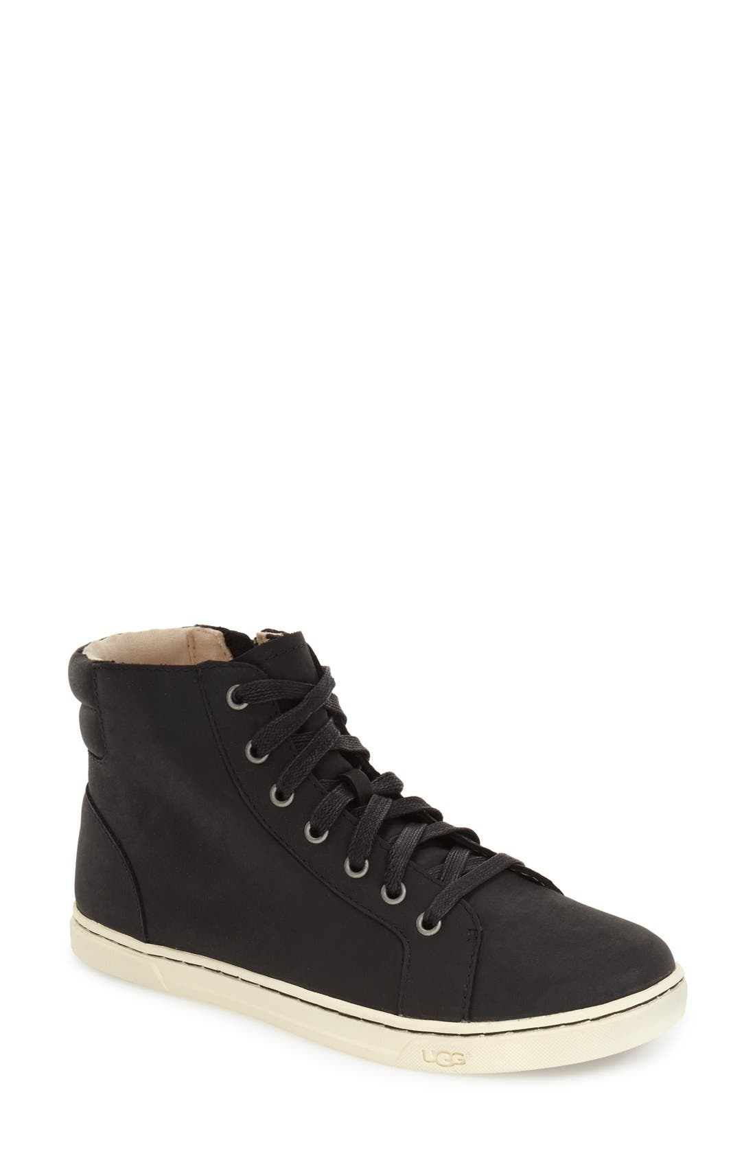 UGG<sup>®</sup> 'Gradie' High Top Sneaker, Main, color, 