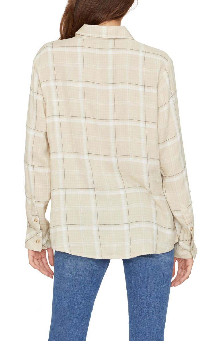 Sanctuary Keepers Plaid Boyfriend Shirt, Alternate, color, 