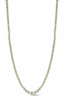 Graduated Tennis Necklace