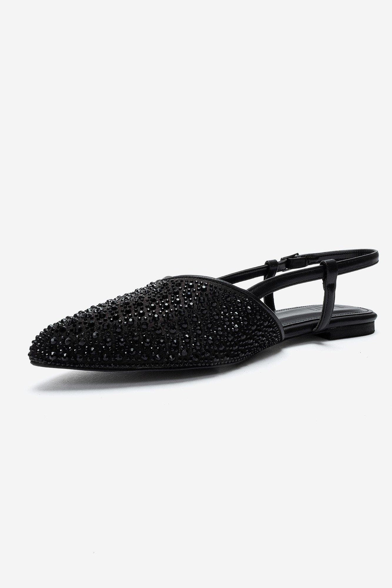Rexton Embellished Slingback Pump, Alternate, color, Black