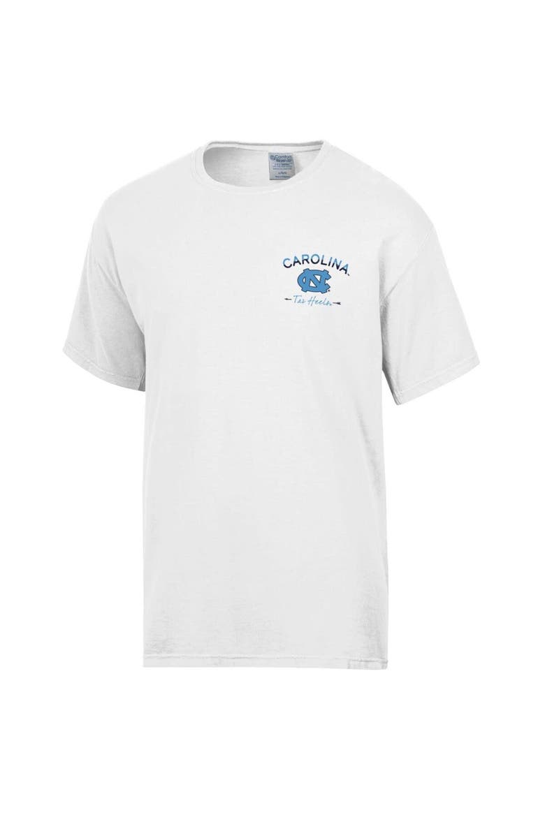 Men's Comfort Wash White North Carolina Tar Heels Great Outdoors T-Shirt, Alternate, color, White