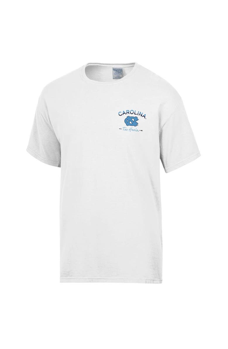 Comfort Wash Men's Comfort Wash White North Carolina Tar Heels Great Outdoors T-Shirt, Alternate, color, 