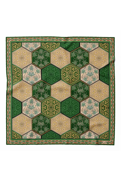 Dante - Silk Pocket Square for Men
