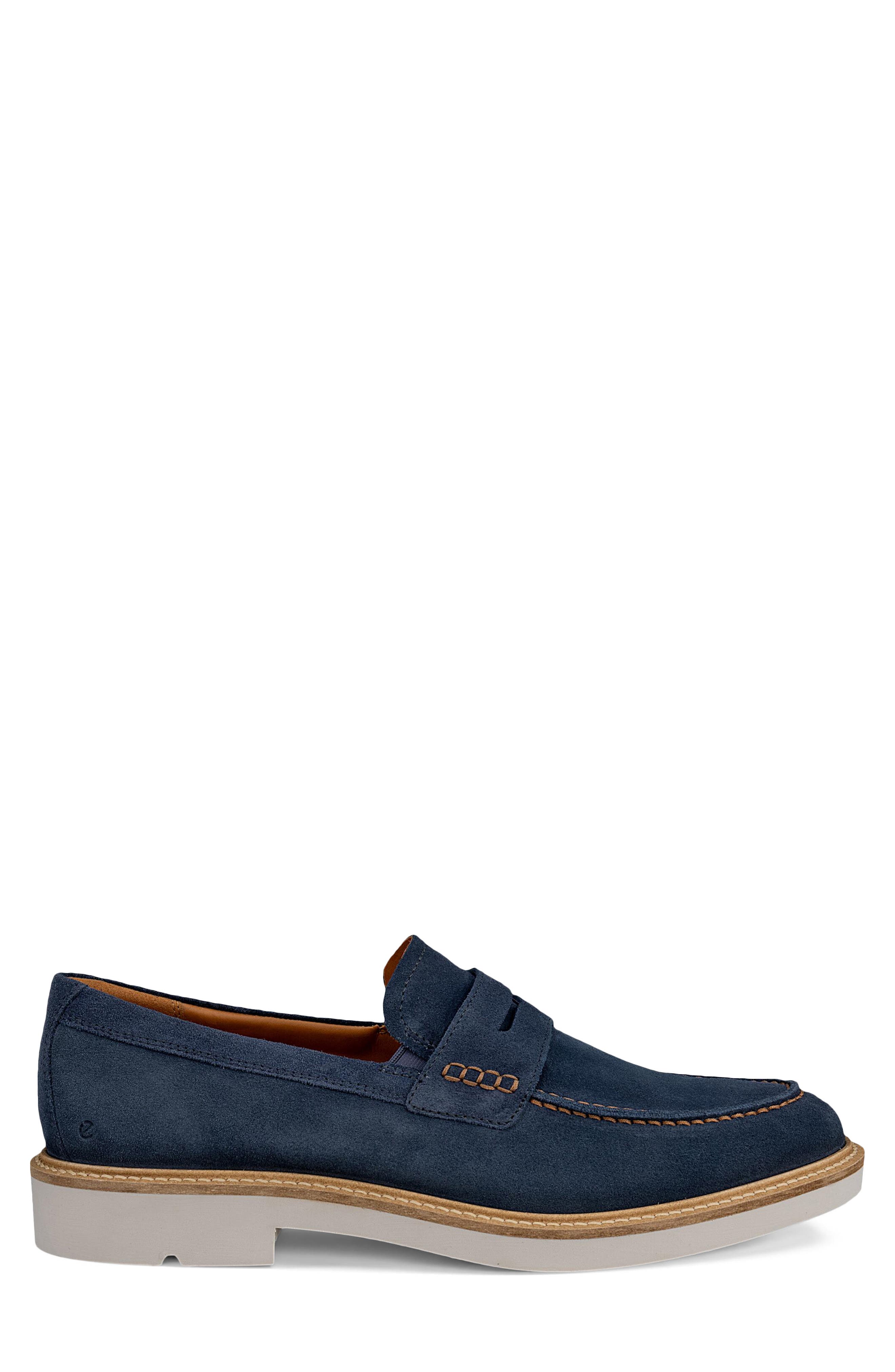 Metropole London Penny Loafer, Alternate, color, DARK OMBRE