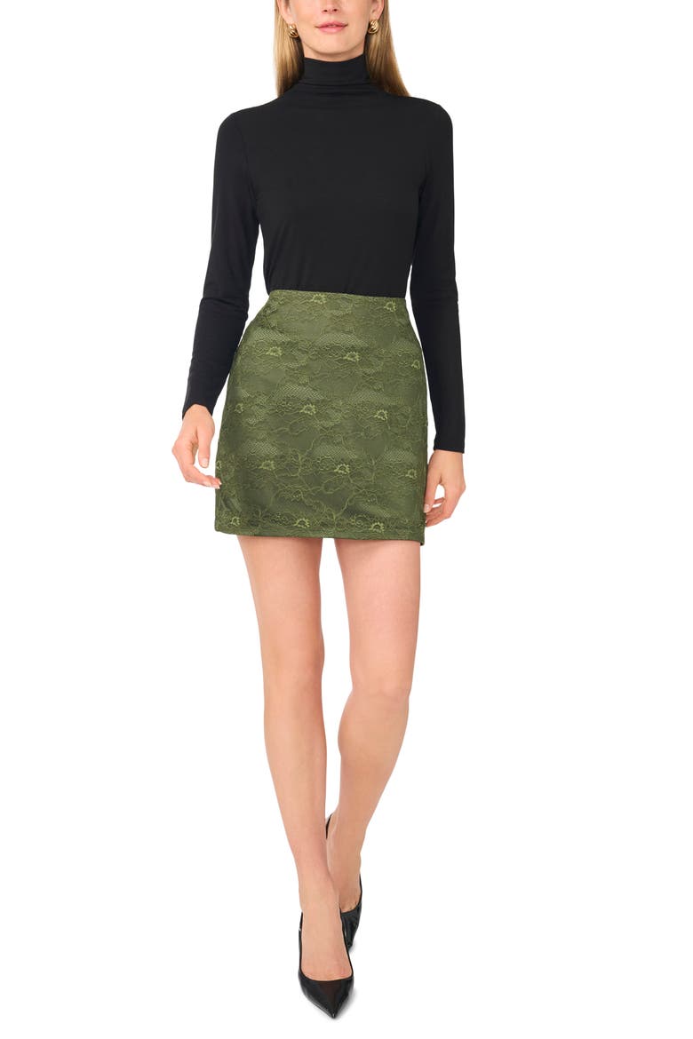 Lace Miniskirt, Alternate, color, MIDNIGHT SAGE
