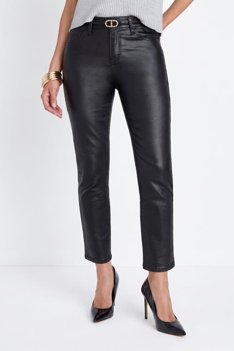 Elaine Coated Skinny Jeans