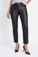 The Noli Shop Elaine Coated Skinny Jeans