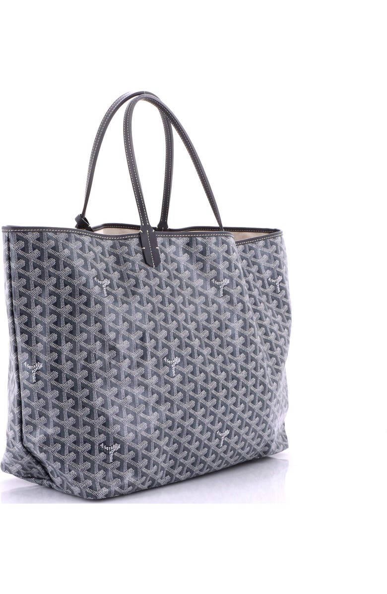 Pre-Owned Goyard Saint Louis Tote Coated Canvas GM, Alternate, color, Gray