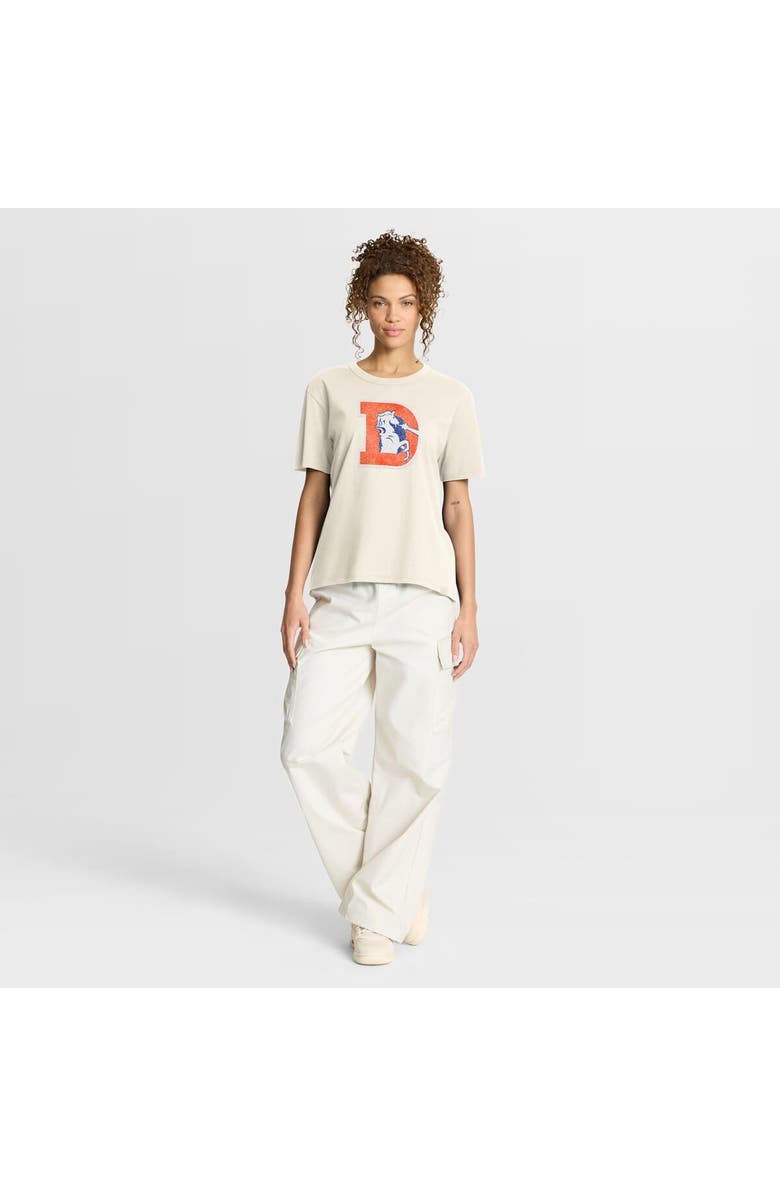 FANATICS Women's Fanatics Cream Denver Broncos Dove Legacy T-Shirt, Alternate, color, Cream