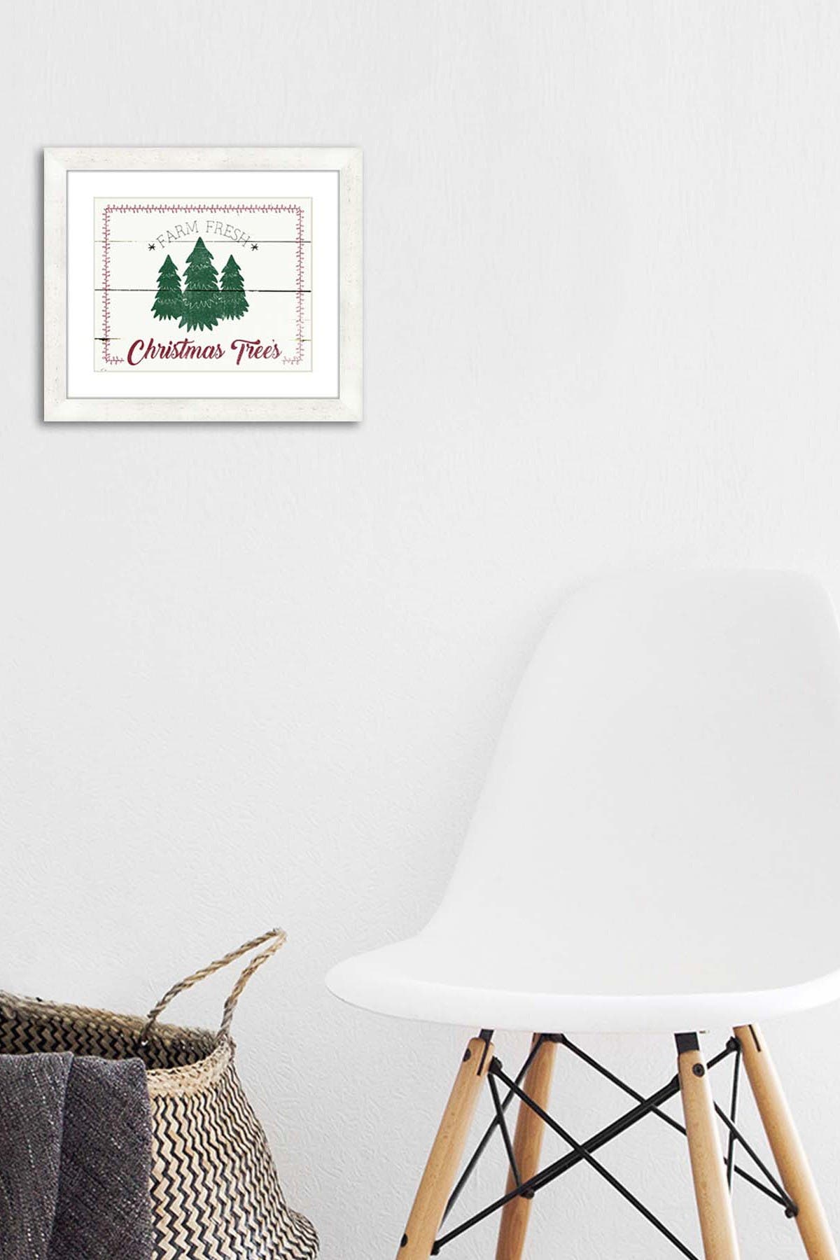 PTM IMAGES Christmas Trees Rustic Wood Frame Art (Women) | Nordstromrack
