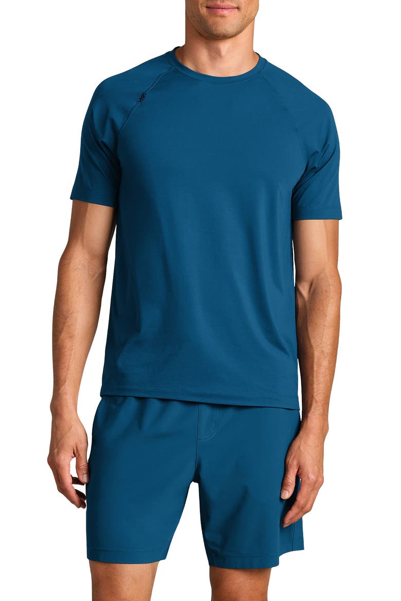 Reign Performance T-Shirt, Main, color, CAPE BLUE