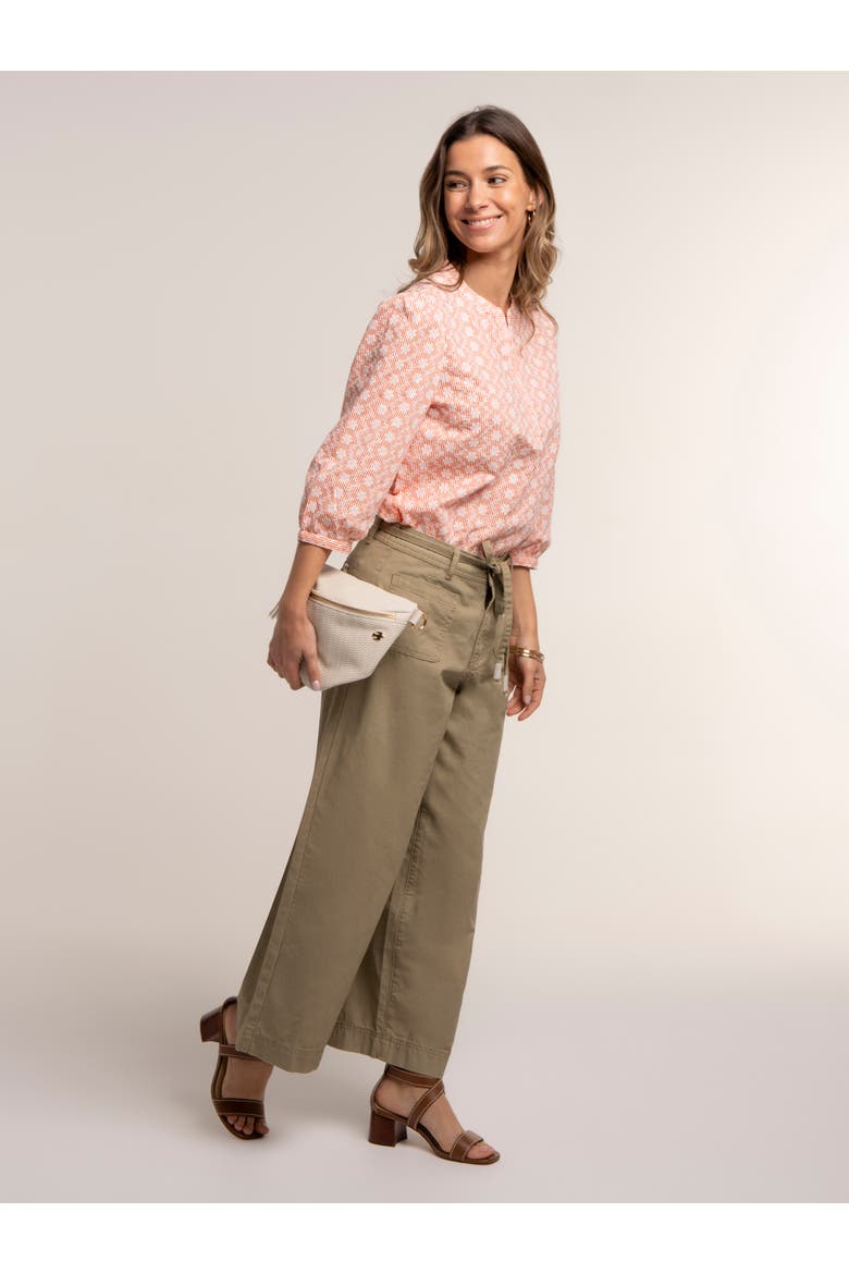 Fossil Blouse, Alternate, color, Coral