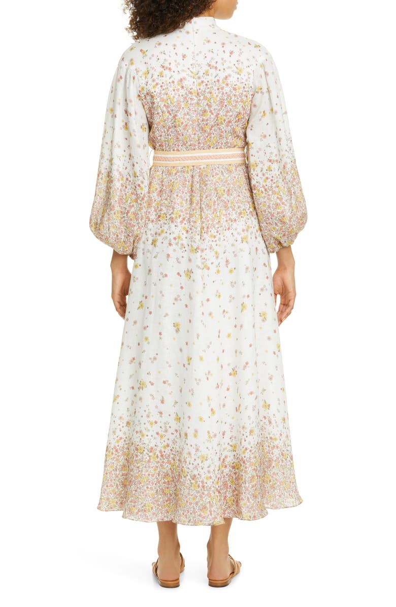 Zimmermann Carnaby Long Sleeve Maxi Dress, Alternate, color,