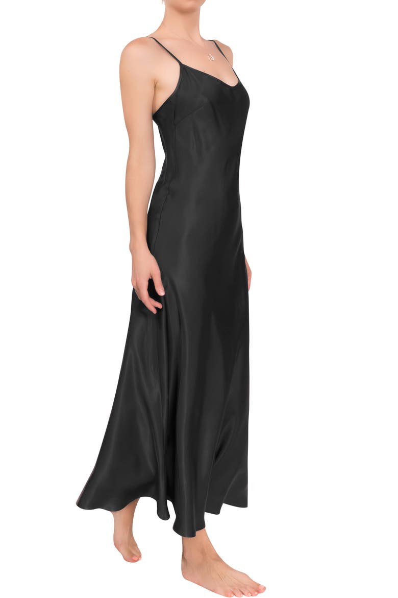 Angelina Nightgown, Alternate, color, BLACK