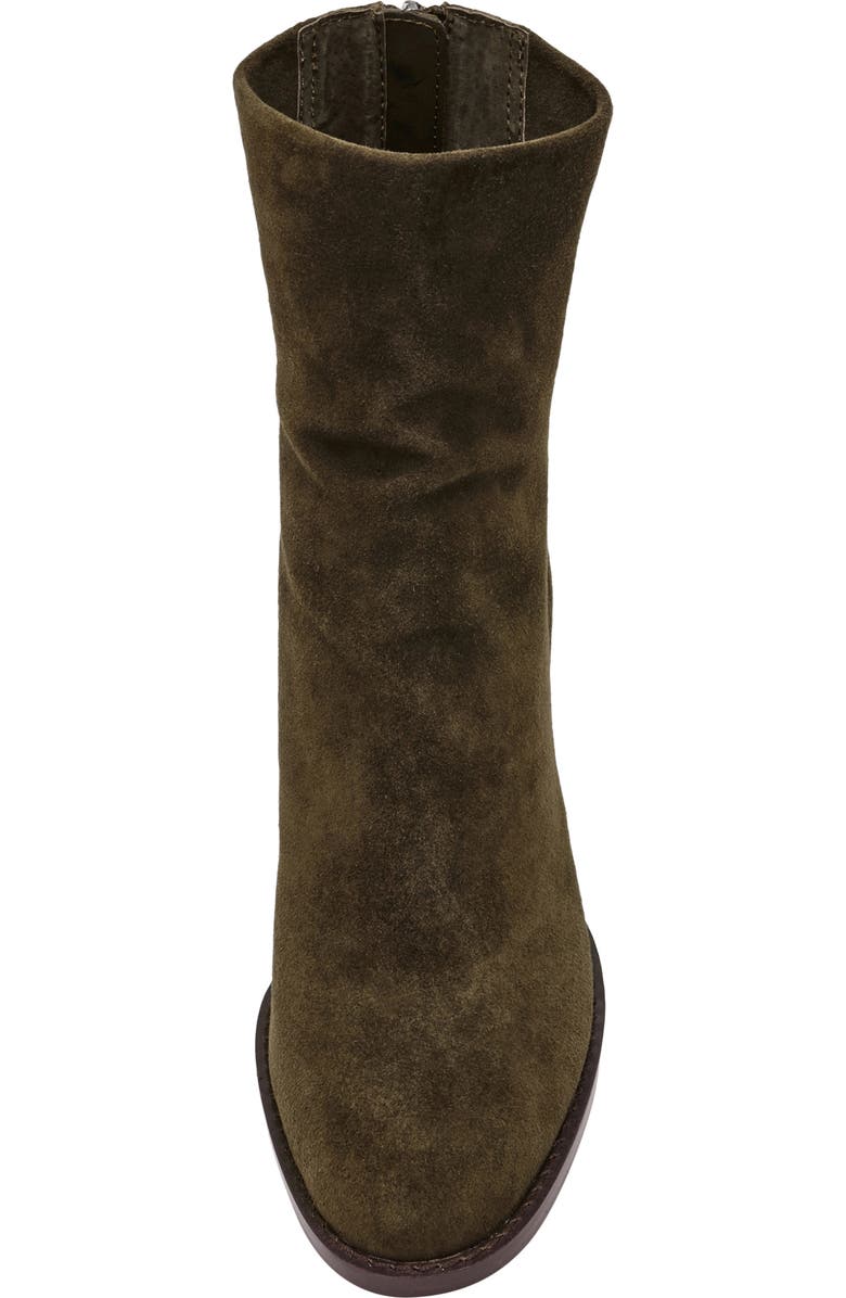 Steve Madden Obsession Bootie, Alternate, color, Olive Suede