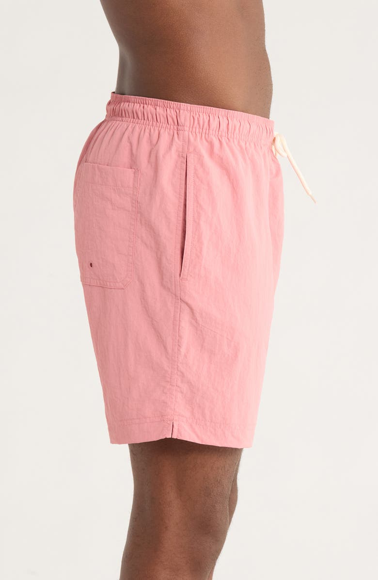 PacSun Collegiate Shorts, Alternate, color, Mauve Glow