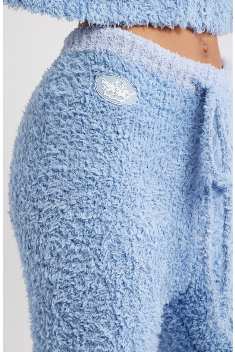 Bodhi Fuzzy Sweatpants, Alternate, color, BLUE