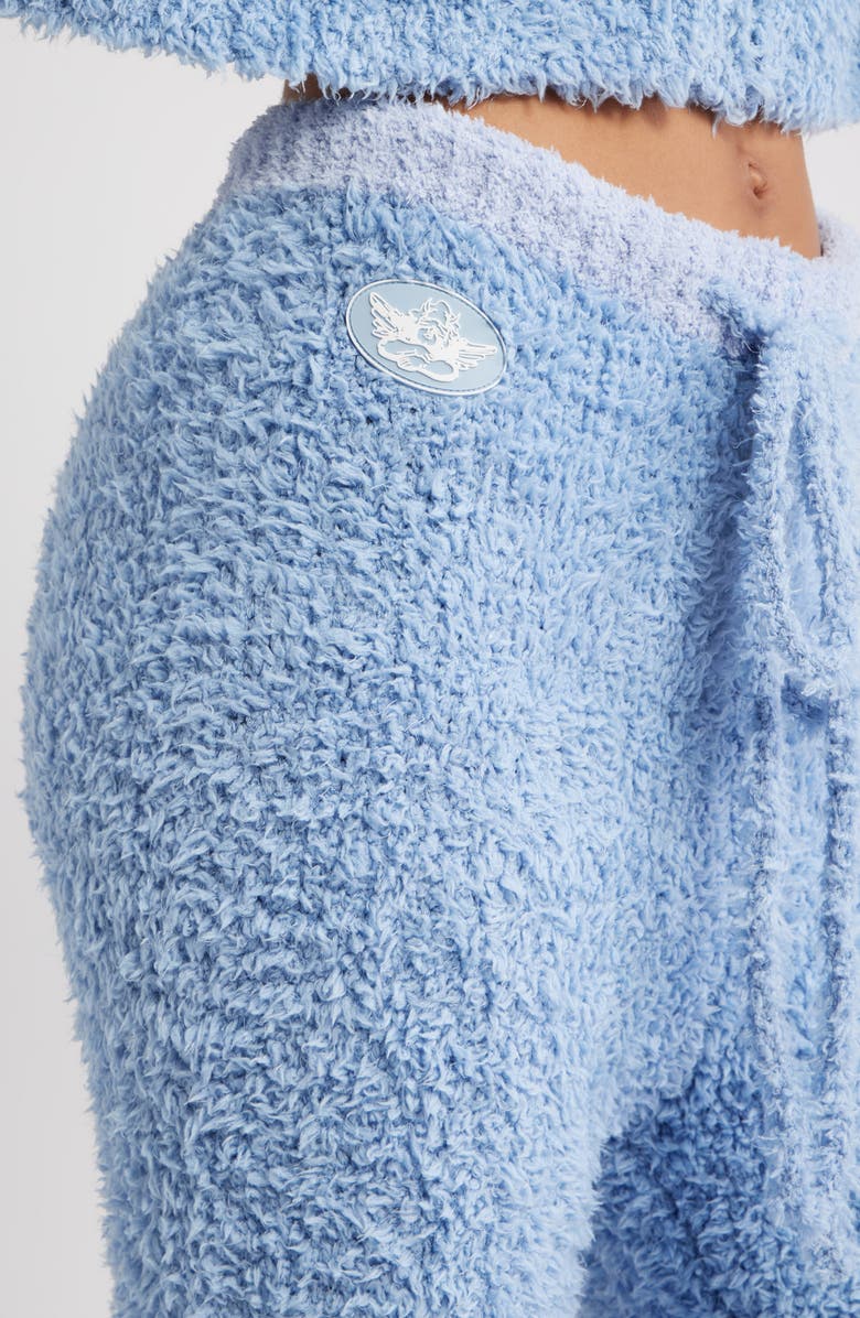 BOYS LIE Bodhi Fuzzy Sweatpants, Alternate, color, Blue