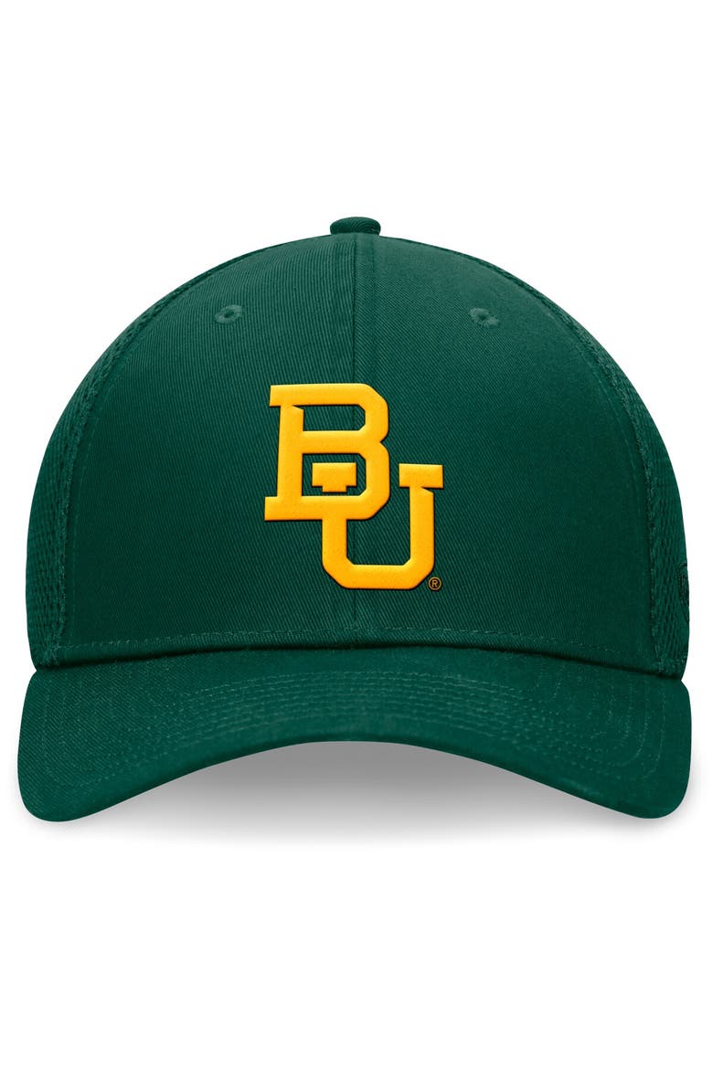 Men's Top of the World Green Baylor Bears Spacer Flex Hat, Alternate, color, Green