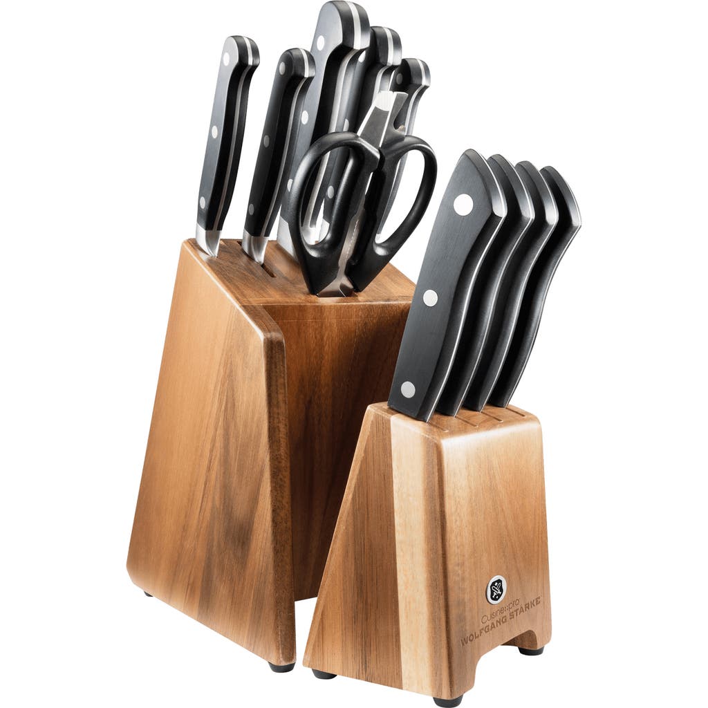 Cuisine::pro Wolfgang 11 Piece Starke Kutchin Knife Block In Multi
